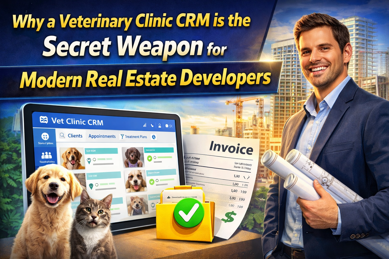 Why a Veterinary Clinic CRM is the Secret Weapon for Modern Real Estate Developers